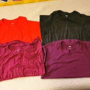Four (4) Muscle Tanks Large